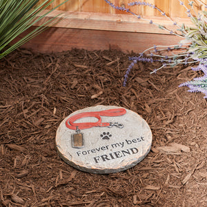 FOREVER MY BEST FRIEND- PET MEMORIAL STEPPING STONE