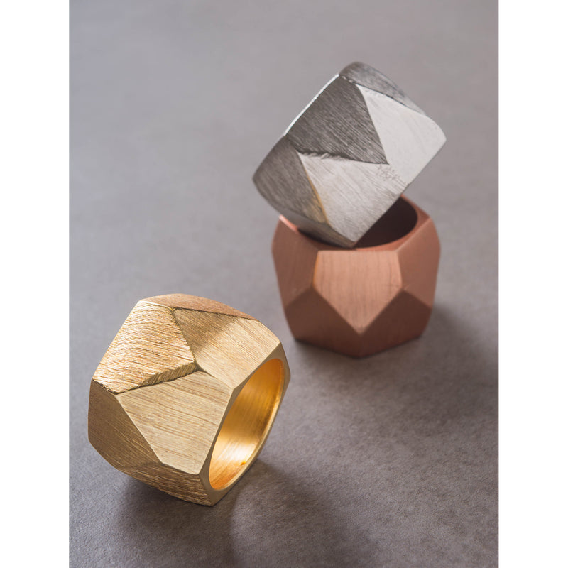 COPPER TRIANGLE BAND NAPKIN RING SET/6 – Sigma Distributors