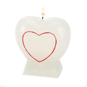 Hearts And Lips Glow Candles
