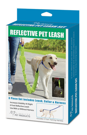 Reflective Dog Leash Set