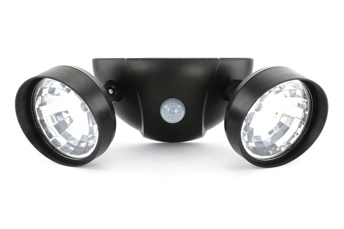 MOTION ACTIVATED DUAL SECURITY LIGHTS