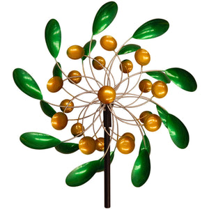 Spoon Solar Windmill Garden Stake