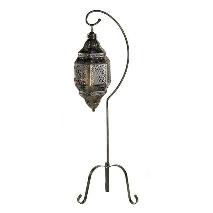 MOROCCAN CANDLE LANTERN STAND