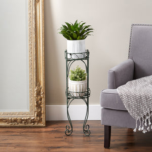 TWO-TIER PLANT STAND