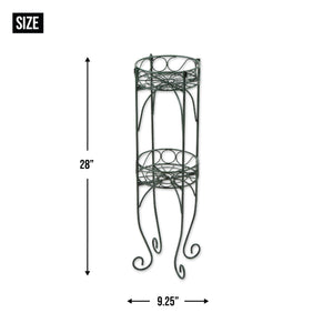 TWO-TIER PLANT STAND