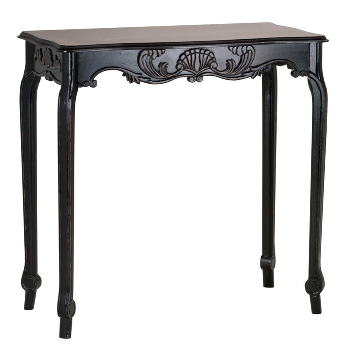 SCALLOP DETAIL HALL TABLE
