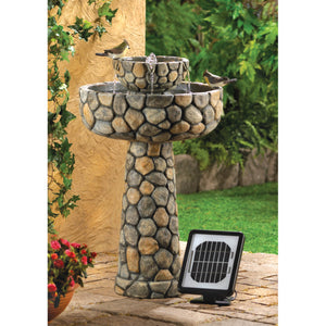 WISHING WELL SOLAR WATER FOUNTAIN (INCL. PUMP)