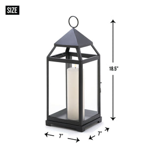 LARGE CONTEMPORARY CANDLE LANTERN