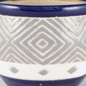 COBALT PLANTER TRIO