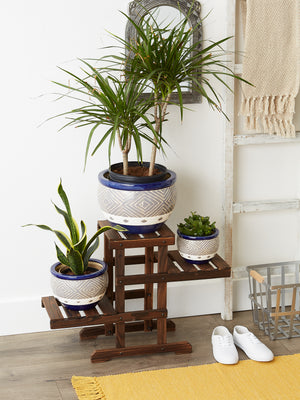 COBALT PLANTER TRIO