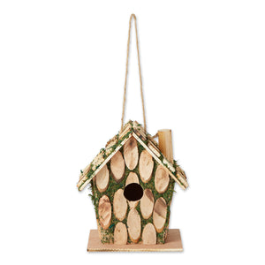 Moss-Edged Birdhouse