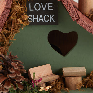 THE LOVE SHACK BIRDHOUSE