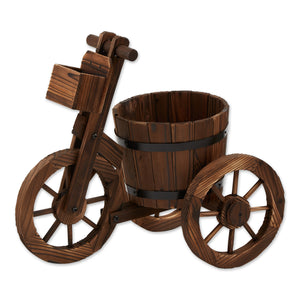 Barrel Tricycle Planter