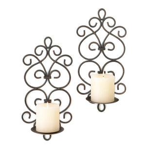 SCROLLWORK WALL SCONCES