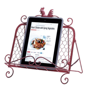 RED ROOSTER COOKBOOK STAND