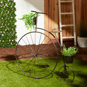 indoor bicycle planter OLD-FASHIONED BICYCLE PLANT STAND – Sigma Distributors