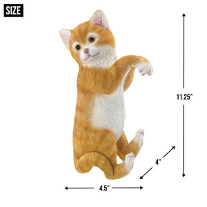 CLIMBING CAT AMBER POT HANGER