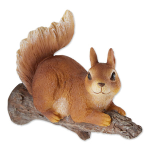 Lounging Squirrel Tree Decor