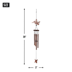 HUMMINGBIRD WIND CHIMES