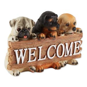 Puppy Welcome Sign