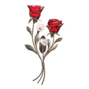 Romantic Roses Wall Sconce
