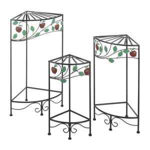Country Apple Plant Stand Set