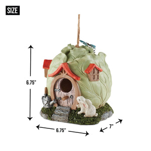 CABBAGE COTTAGE BIRDHOUSE