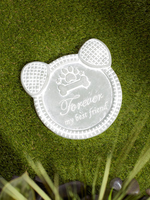 FOREVER MY BEST FRIEND - DOG MEMORIAL STEPPING STONE