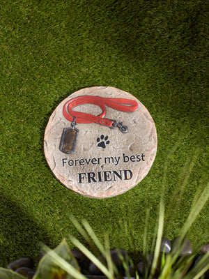 FOREVER MY BEST FRIEND- PET MEMORIAL STEPPING STONE