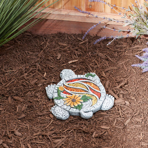 GLITTERING TURTLE STEPPING STONE